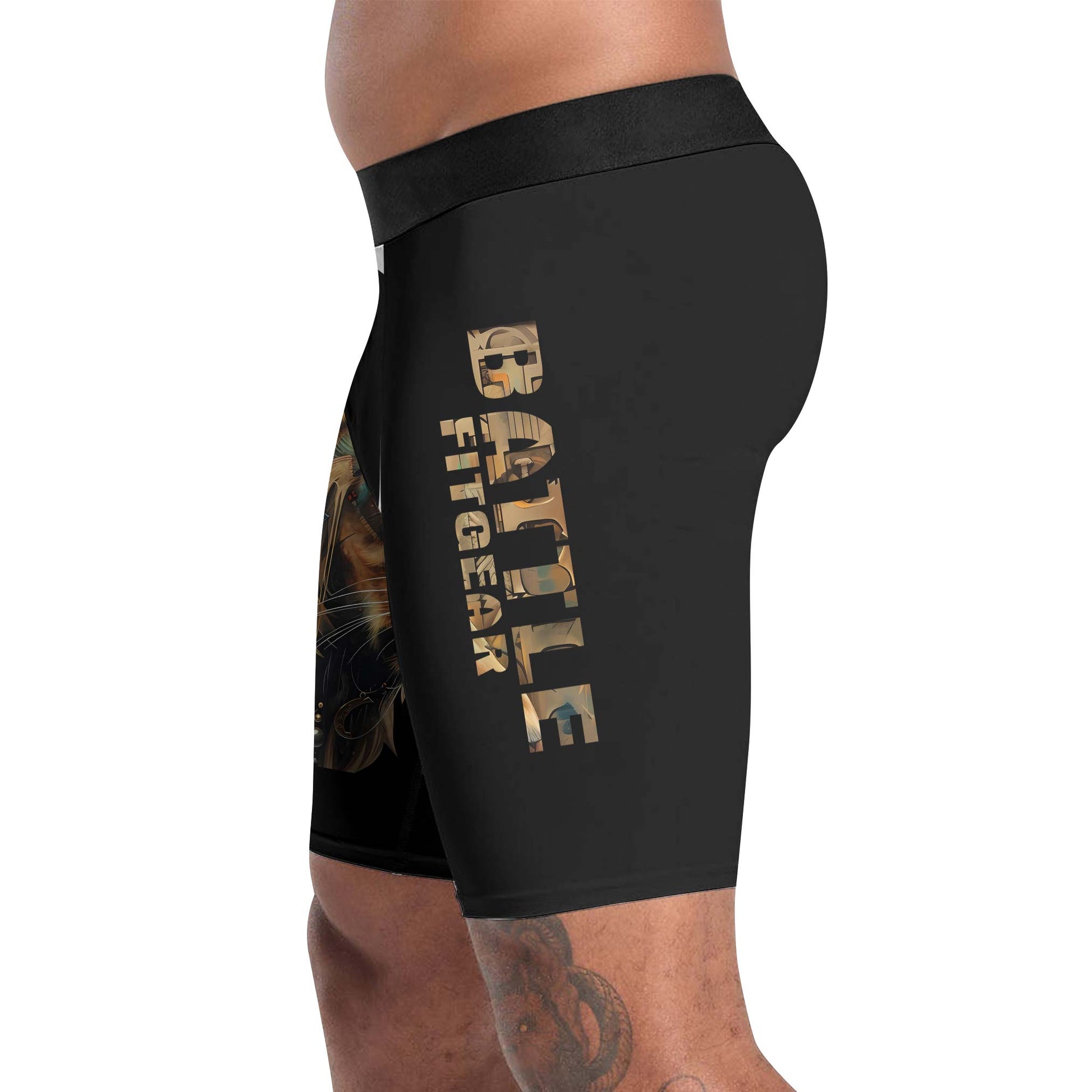Acient Lion Compression Shorts