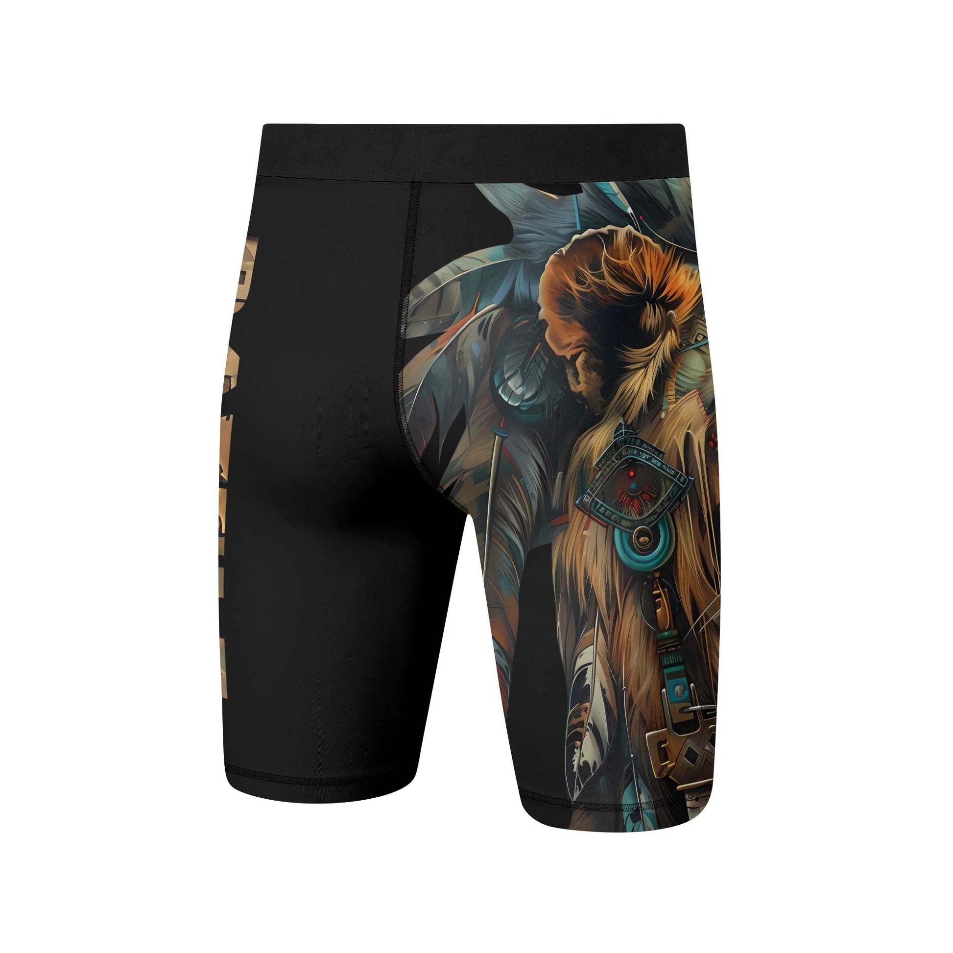 Acient Lion Compression Shorts