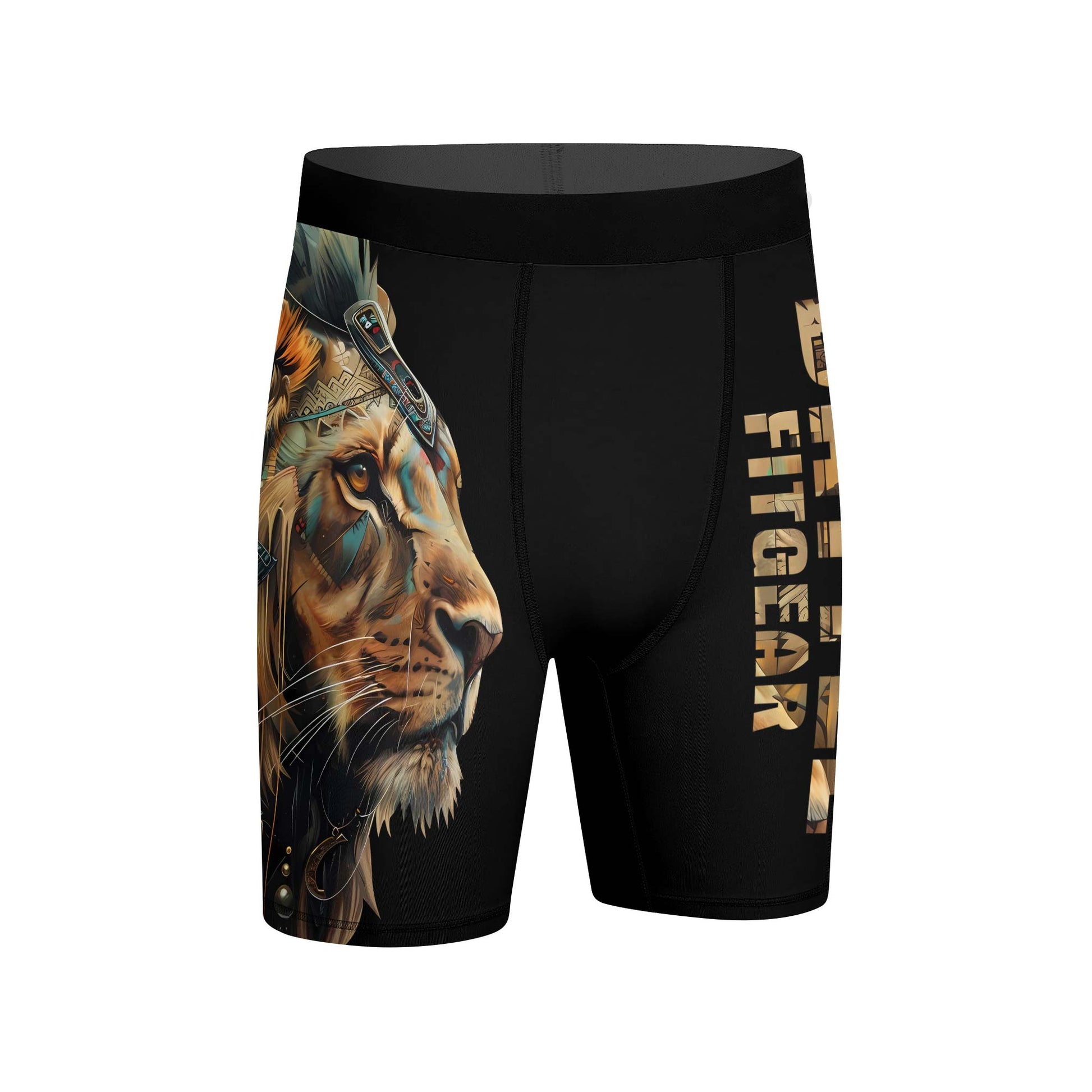Acient Lion Compression Shorts