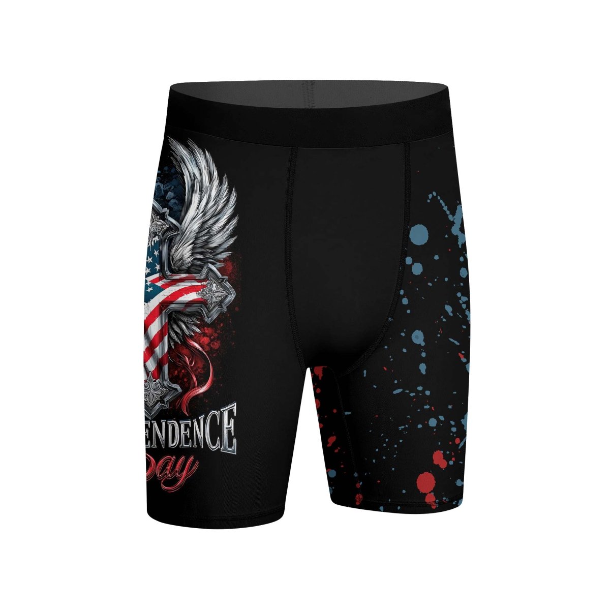 American Independence Cross Compression Shorts - BattleFitGear
