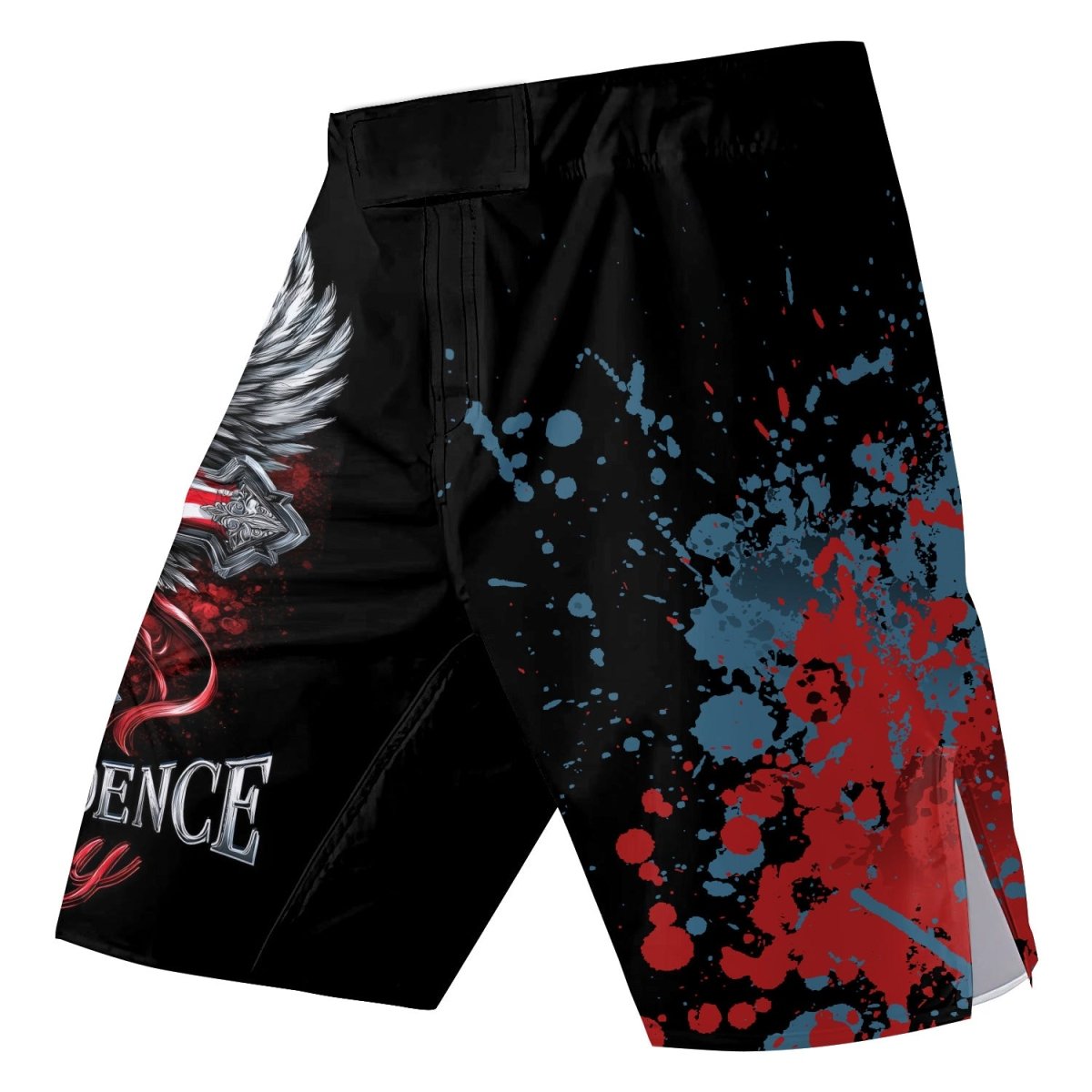 American Independence Cross Fight Shorts - BattleFitGear