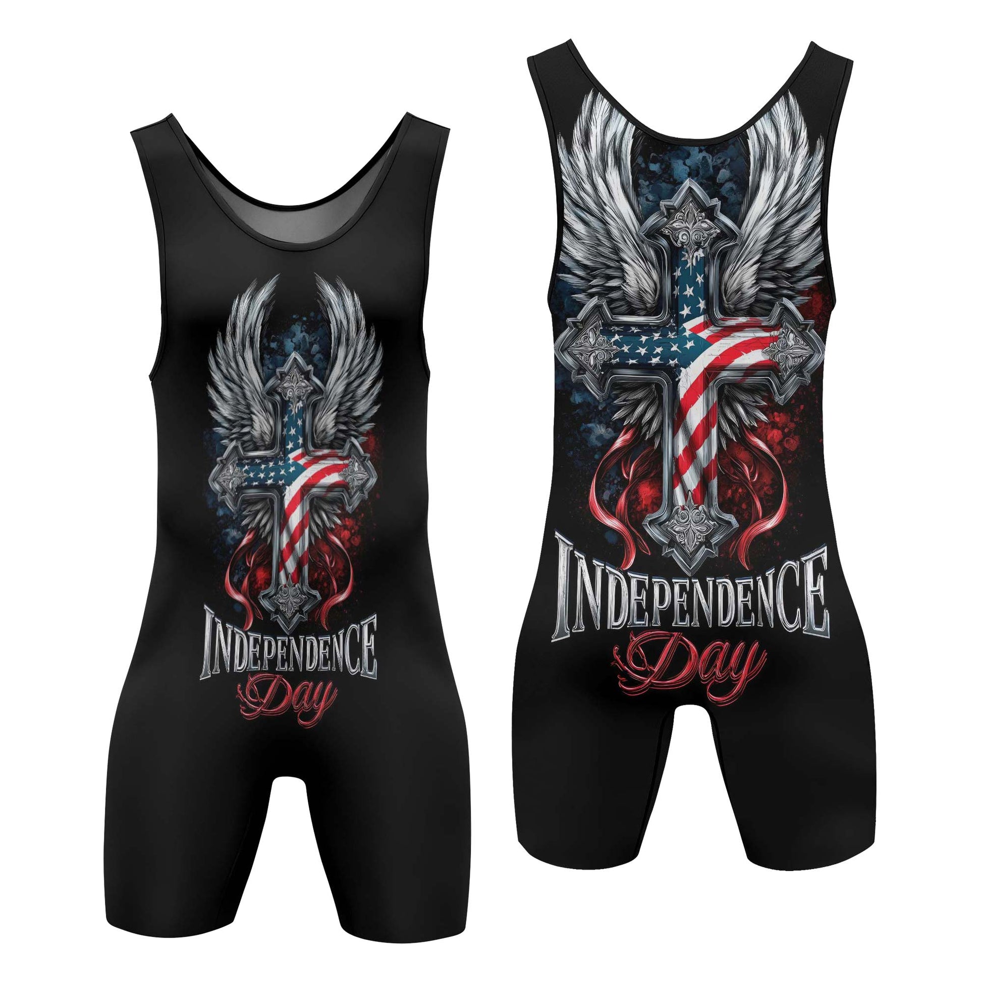 American Independence Cross Wrestling Singlets