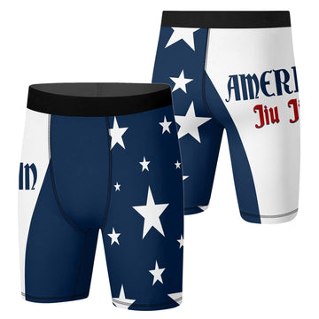 American Jiu Jitsu Compression Shorts
