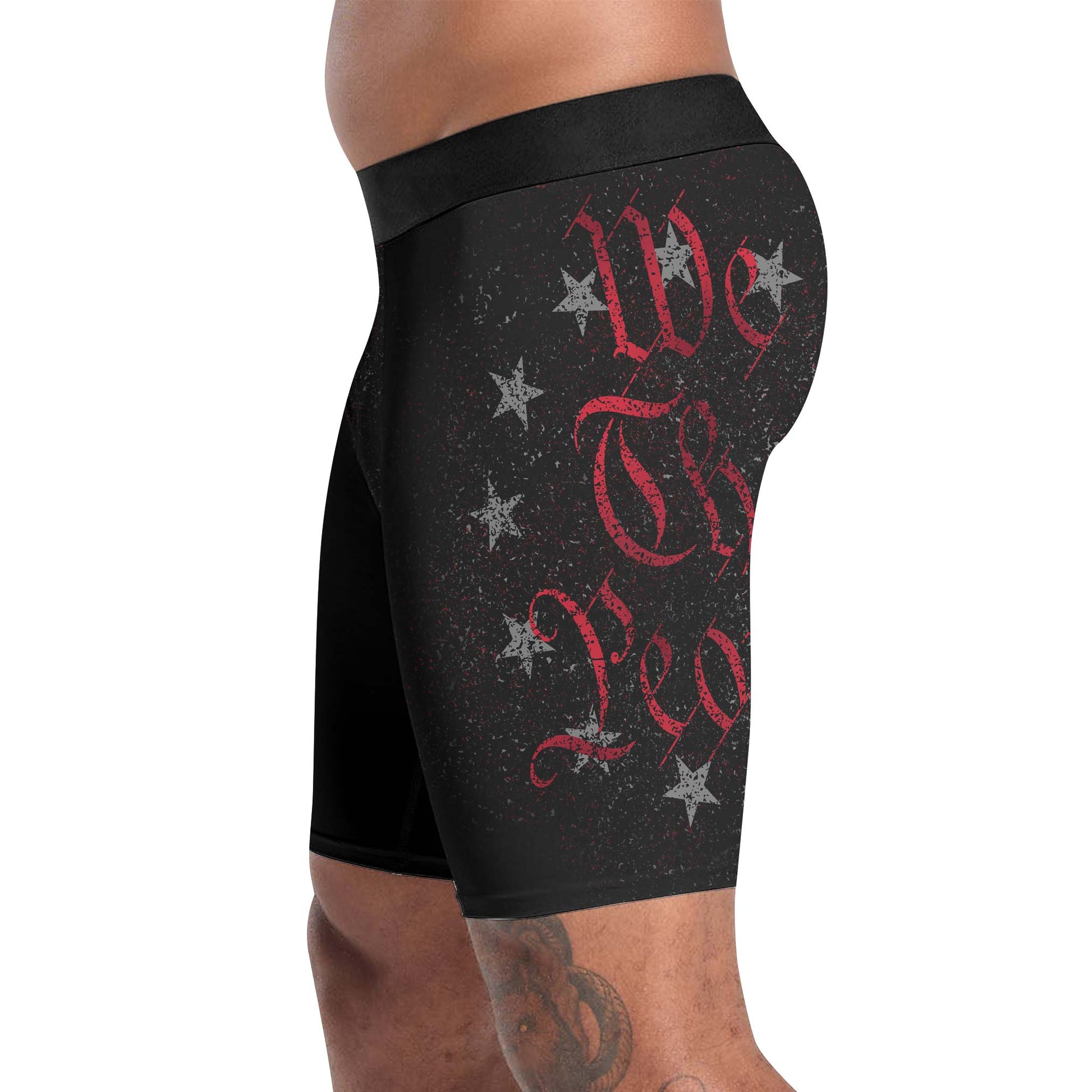 American Jiu Jitsu Grunge Compression Shorts