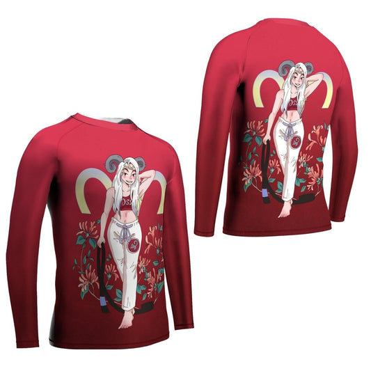Aries Mom Kids Rash Guard - BattleFitGear
