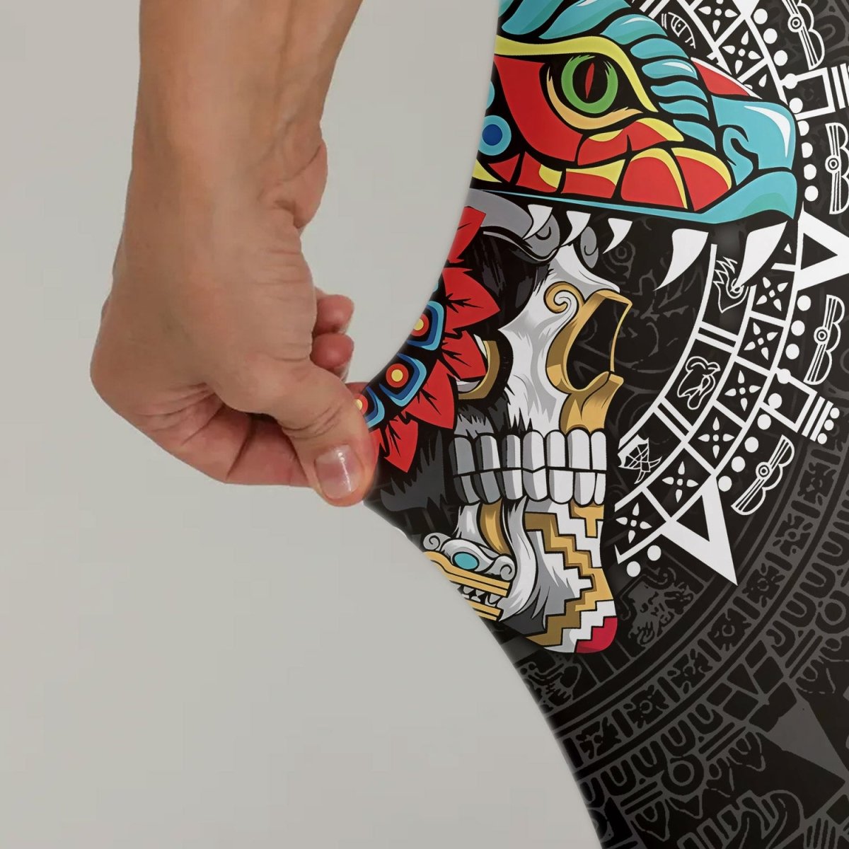 Aztec Serpent Warrior Leggings - BattleFitGear