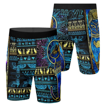 Bastet Galaxy Compression Shorts