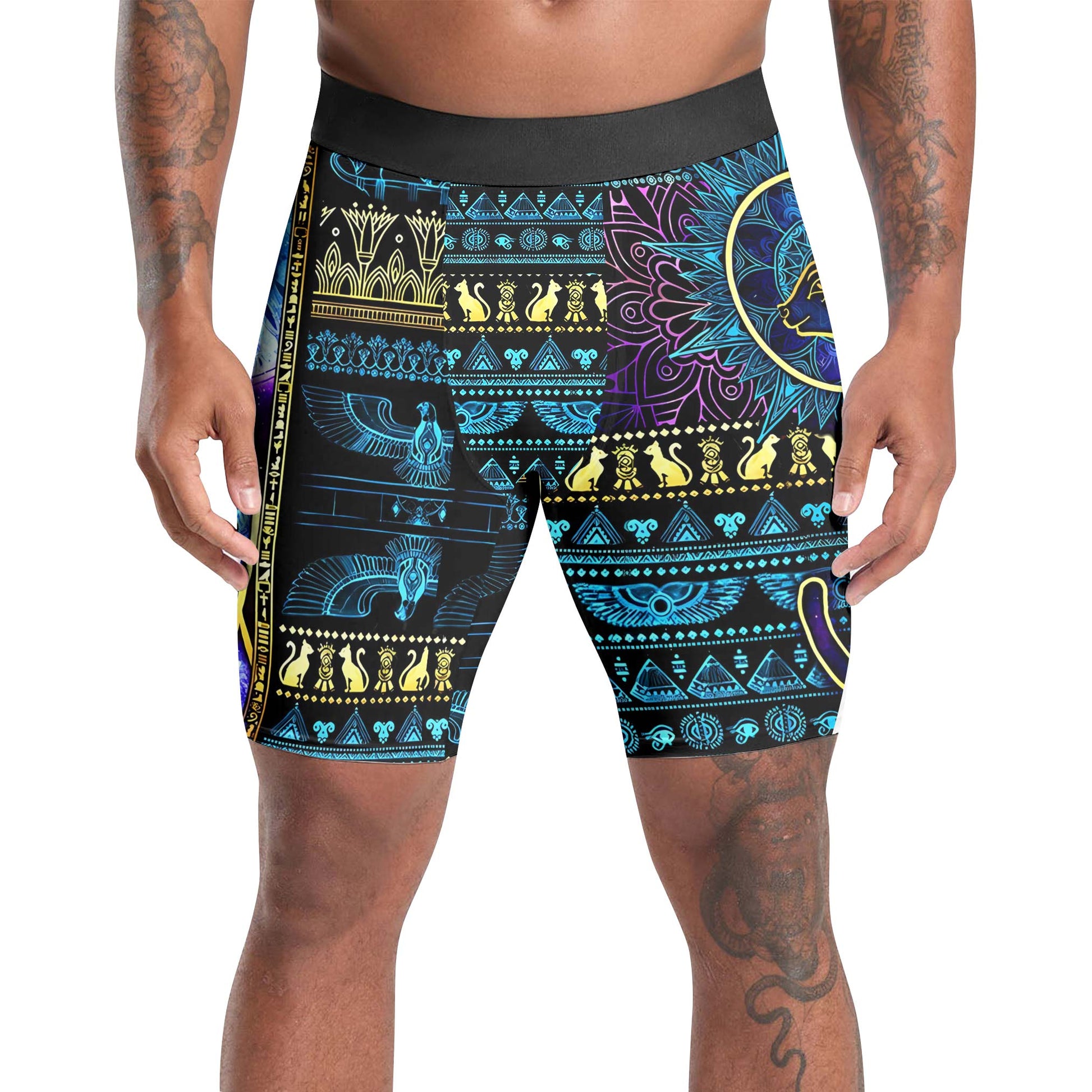 Bastet Galaxy Compression Shorts