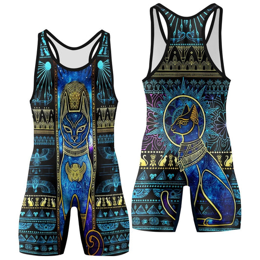 Bastet Galaxy Wrestling Singlets - BattleFitGear