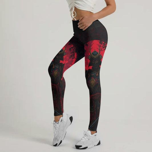 Blood Moon Samurai Leggings - BattleFitGear
