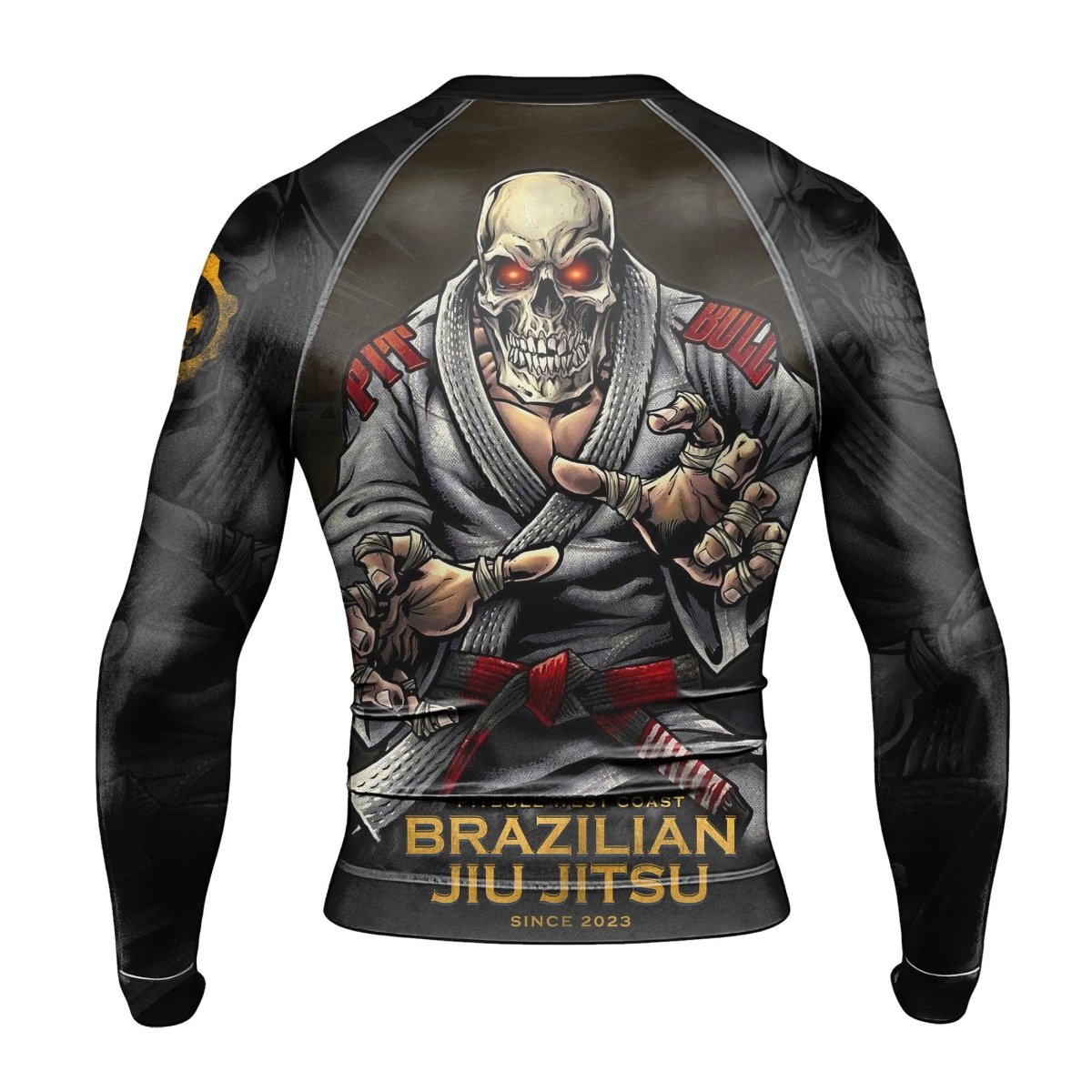 Boxing Division Men's Long Sleeve Rash Guard - BattleFitGear