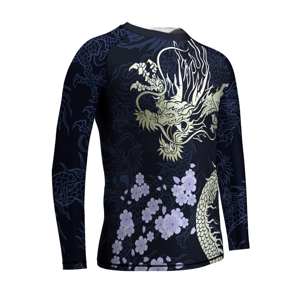 Cherry Blossom Dragon Kids Rash Guard - BattleFitGear