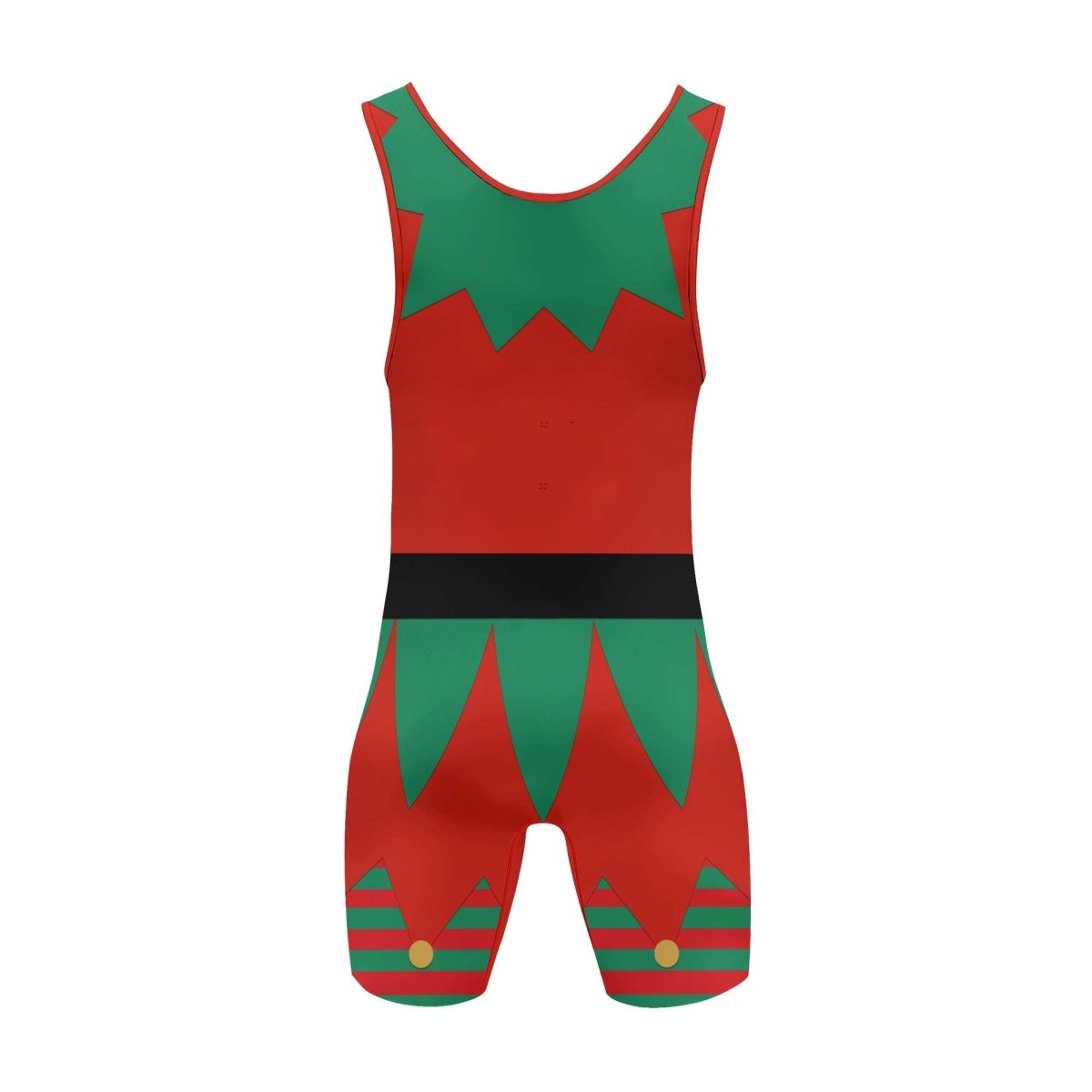 Christmas Elf Red Cosplay Wrestling Singlets - BattleFitGear