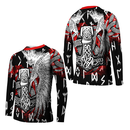 Cool Eagle Vegvisir Kids Rash Guard