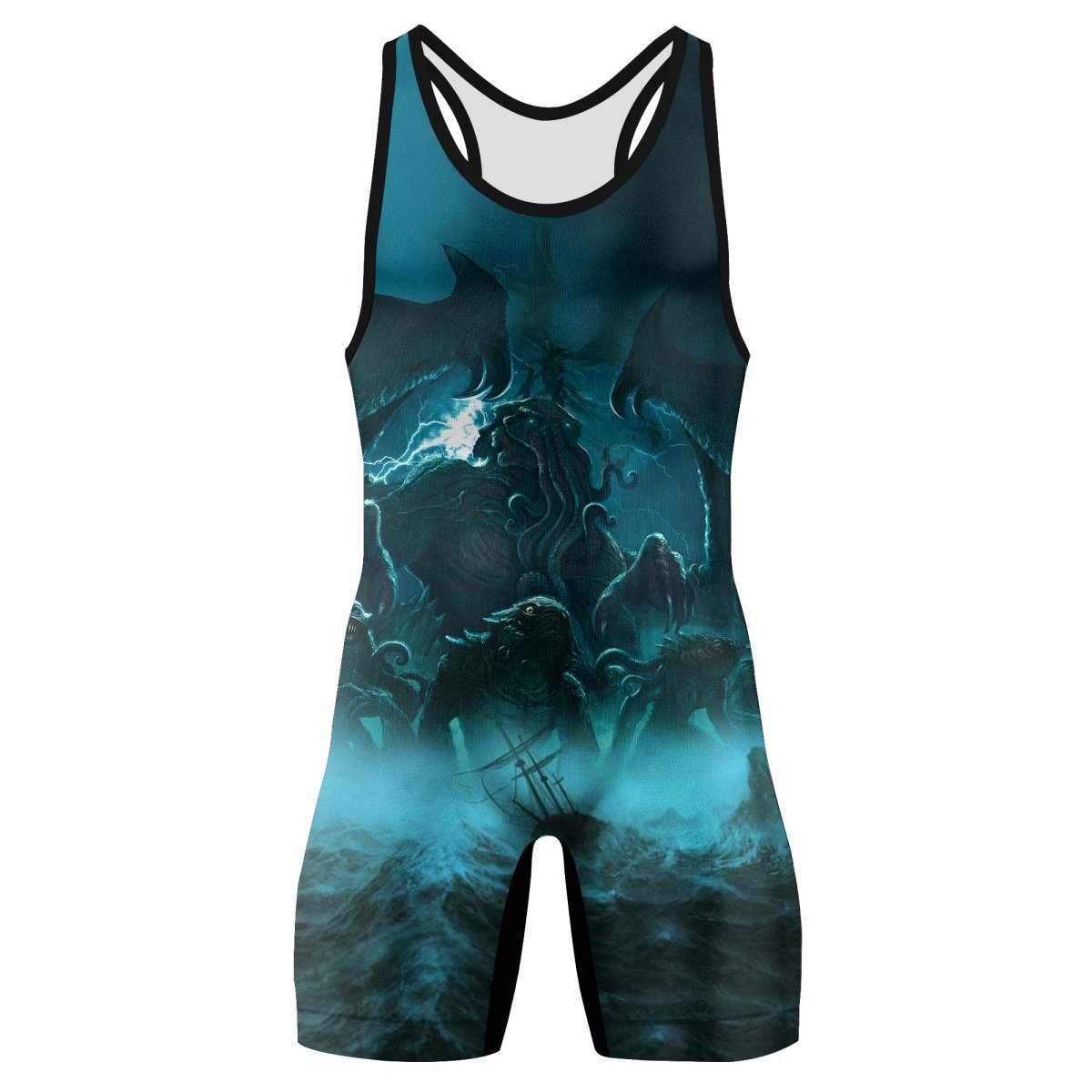 Crew Of Cthulhu Wrestling Singlets - BattleFitGear