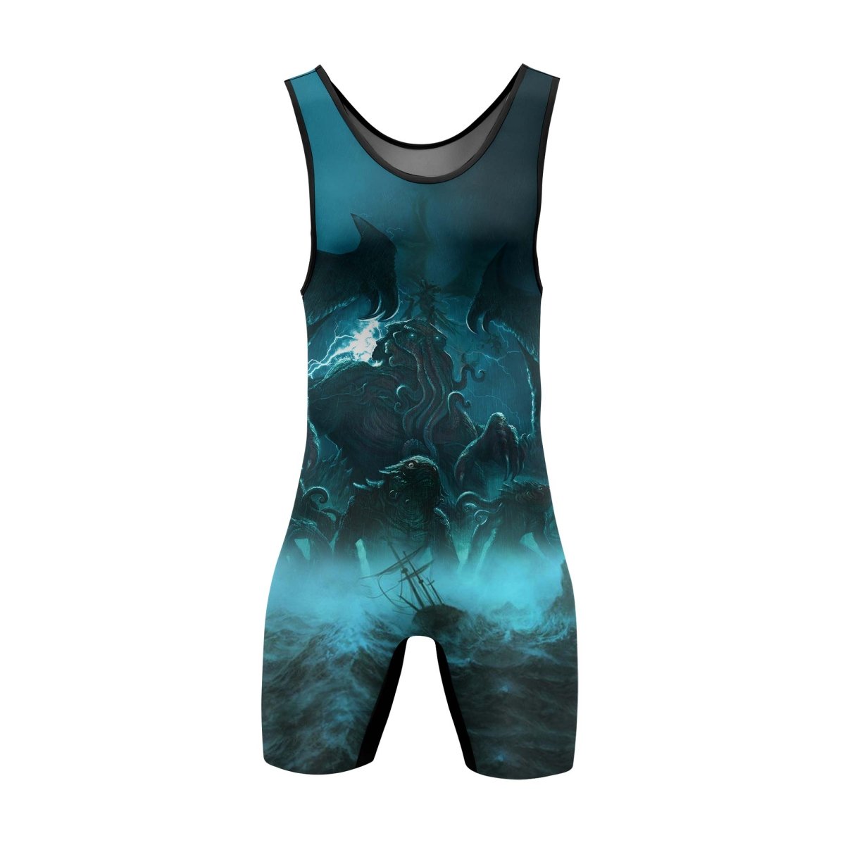 Crew Of Cthulhu Wrestling Singlets - BattleFitGear