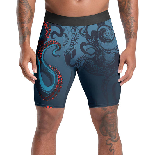 Dark Sea Octopus Compression Shorts