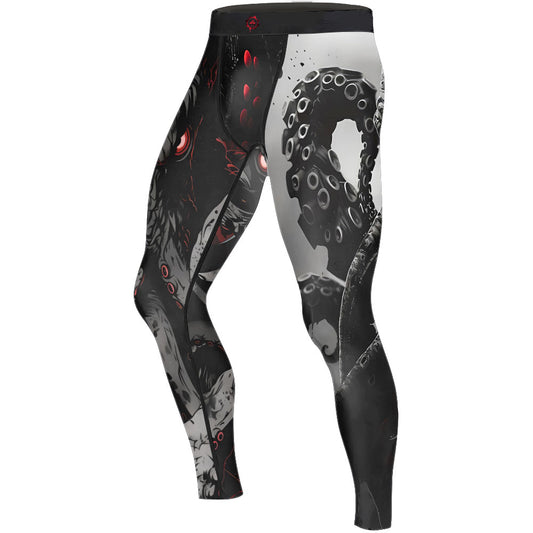 Darkness Cthulhu Men's Compression Leggings - BattleFitGear