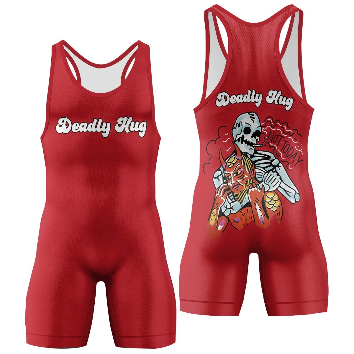 Deadly Hug Wrestling Singlets - BattleFitGear