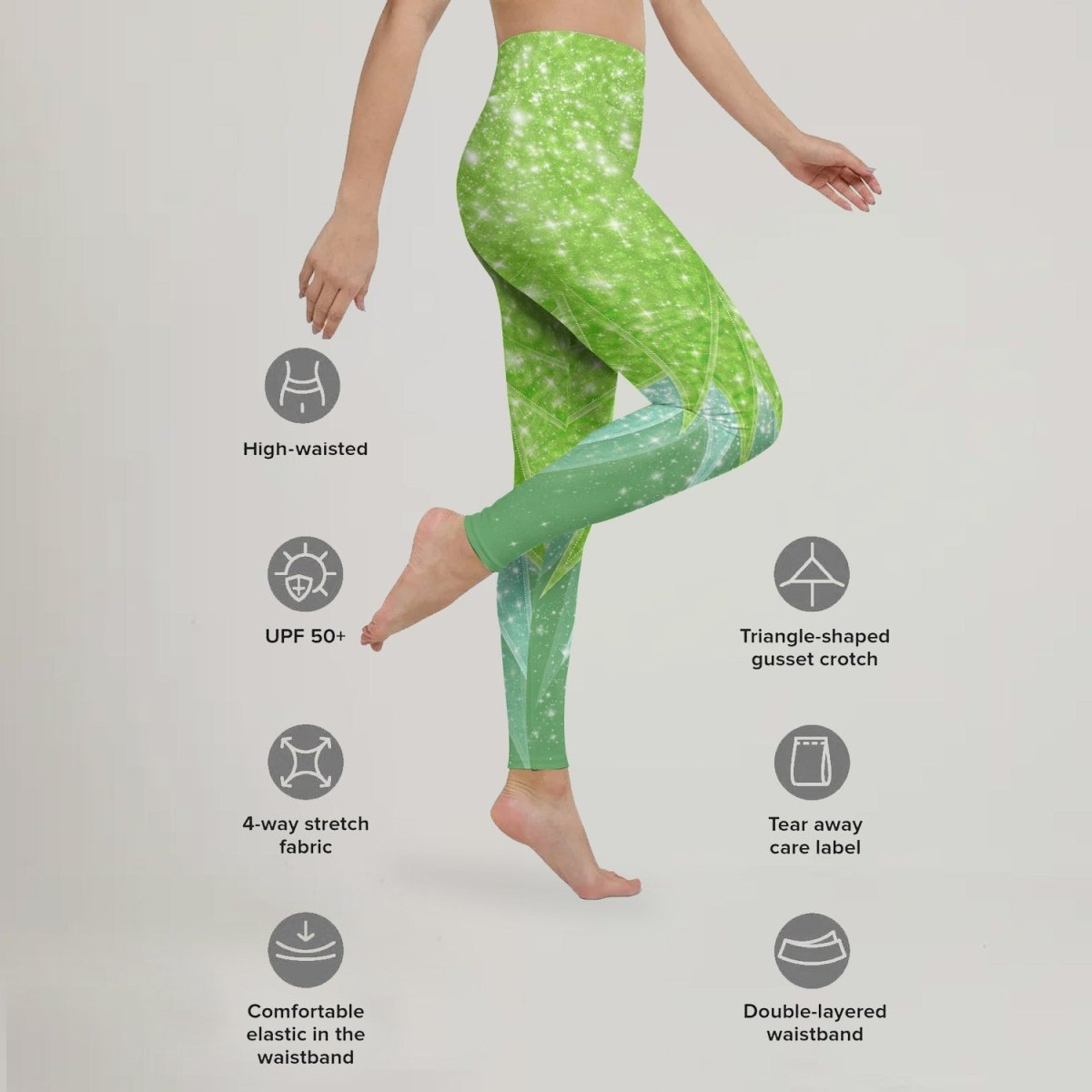 Fairy Tinker Bell Leggings - BattleFitGear