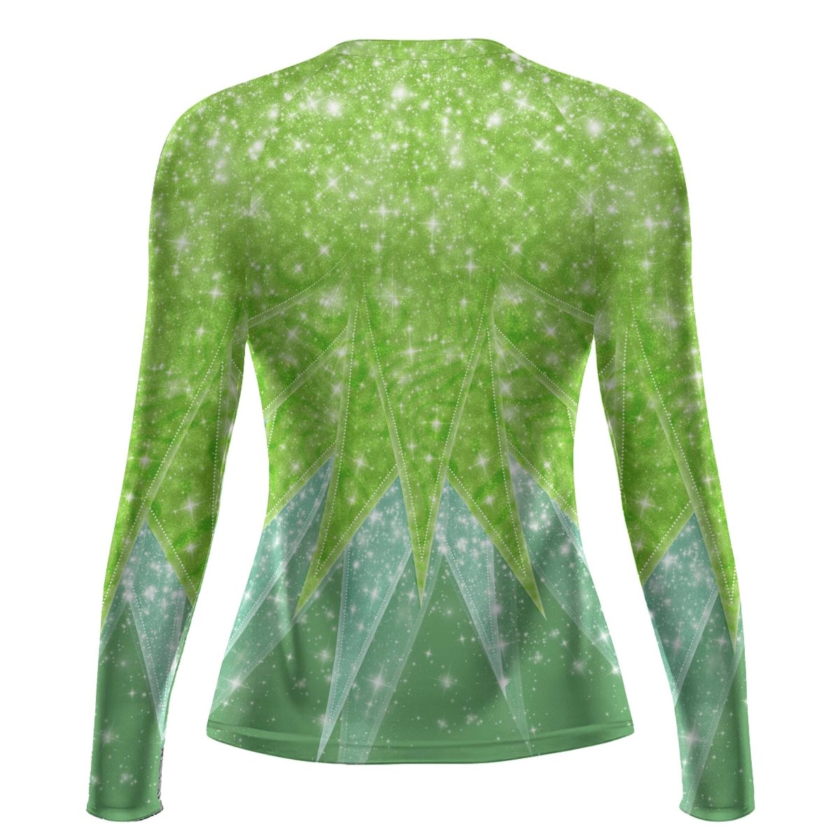Fairy Tinker Bell Women's Long Sleeve Rash Guard - BattleFitGear