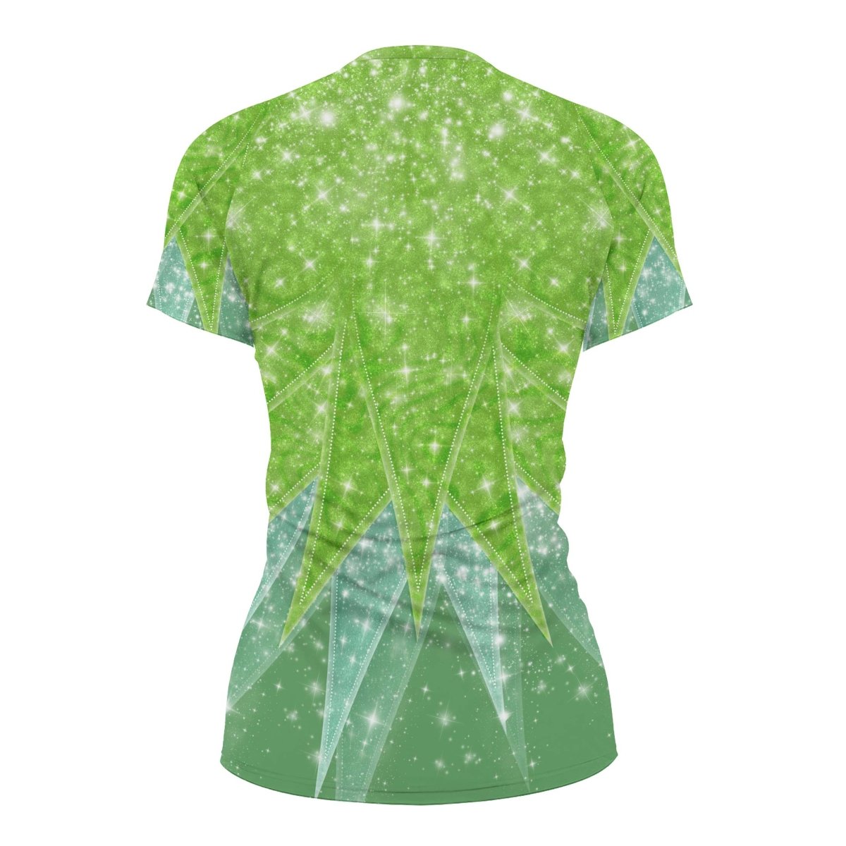 Fairy Tinker Bell Women's Short Sleeve Rash Guard - BattleFitGear