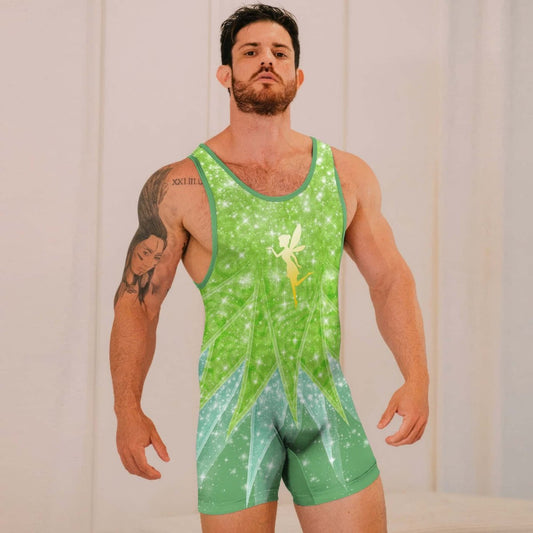 Fairy Tinker Bell Wrestling Singlets - BattleFitGear