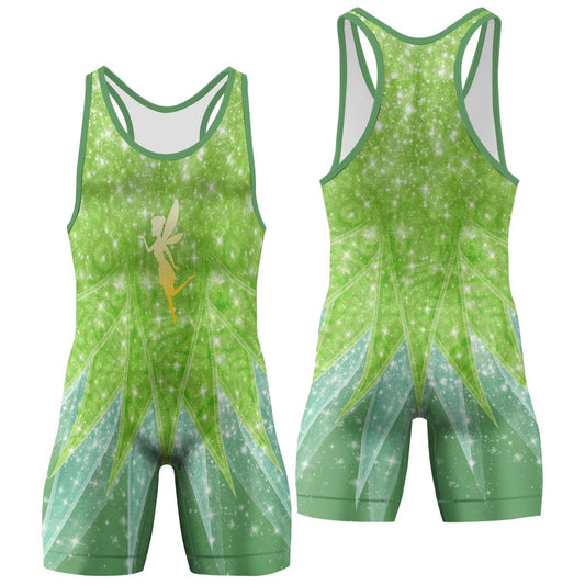 Fairy Tinker Bell Wrestling Singlets - BattleFitGear