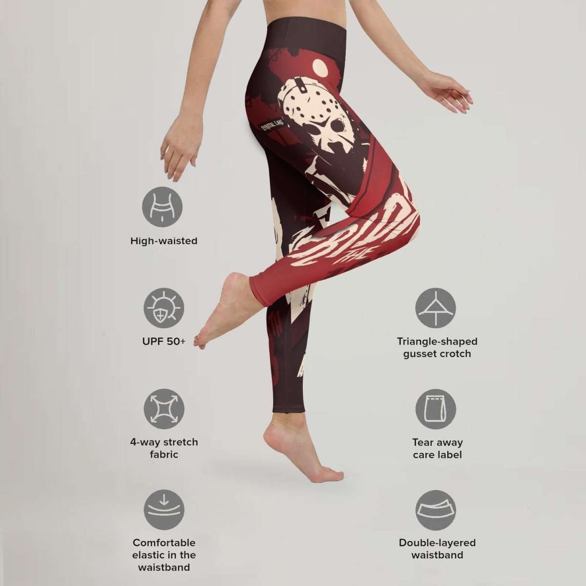 Friday the 13th Leggings - BattleFitGear