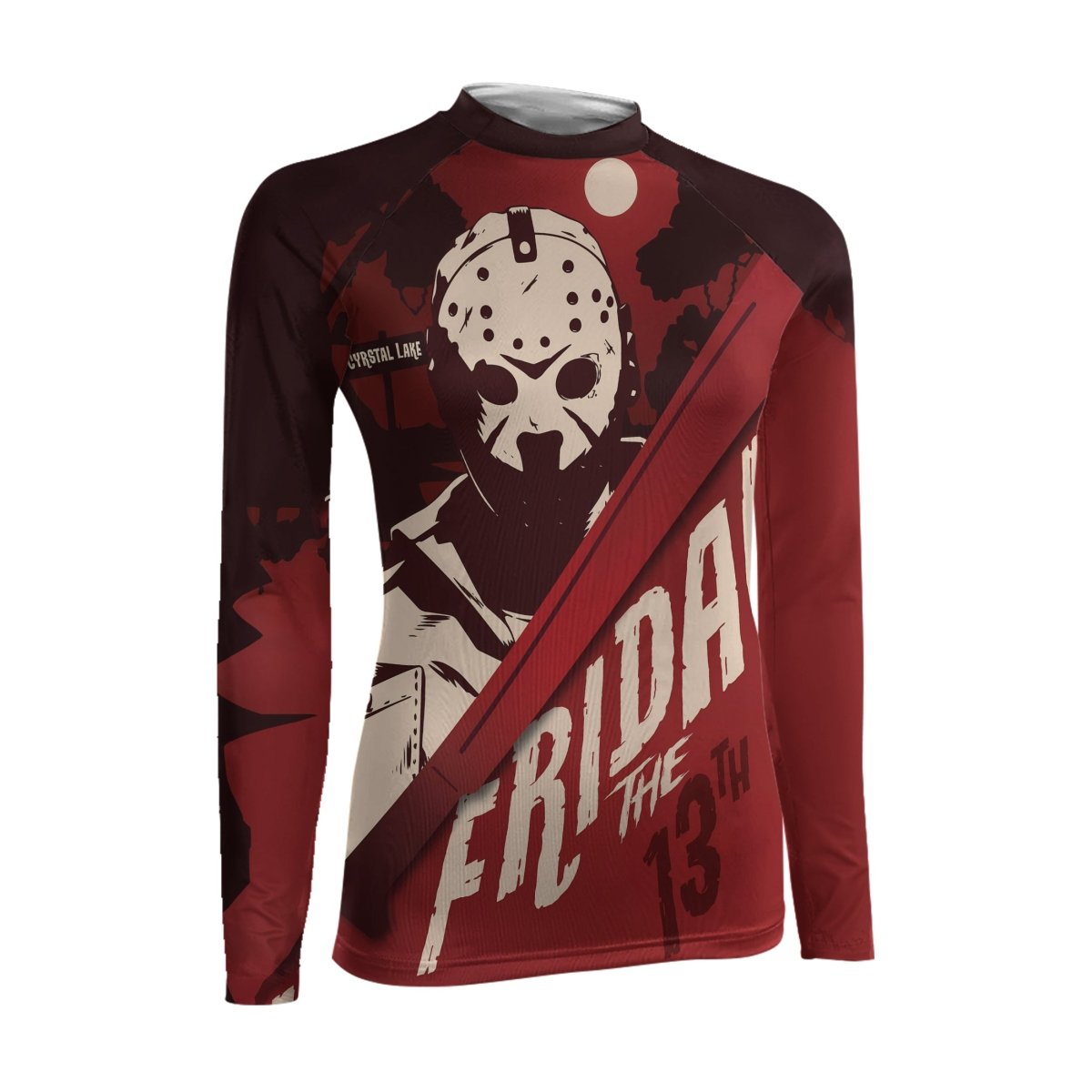 Friday the 13th Women's Long Sleeve Rash Guard - BattleFitGear