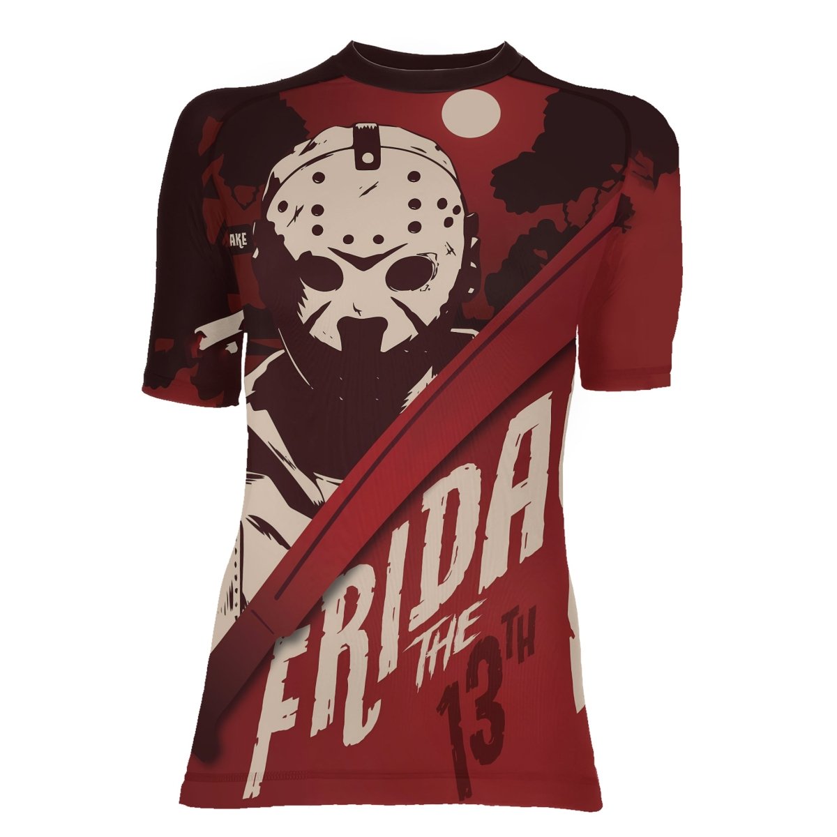 Friday the 13th Women's Short Sleeve Rash Guard - BattleFitGear