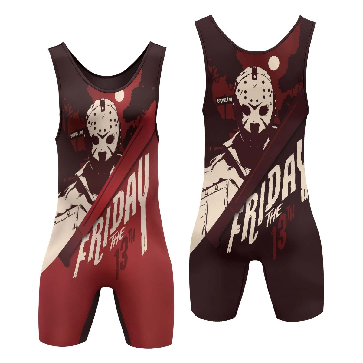 Friday the 13th Wrestling Singlets - BattleFitGear