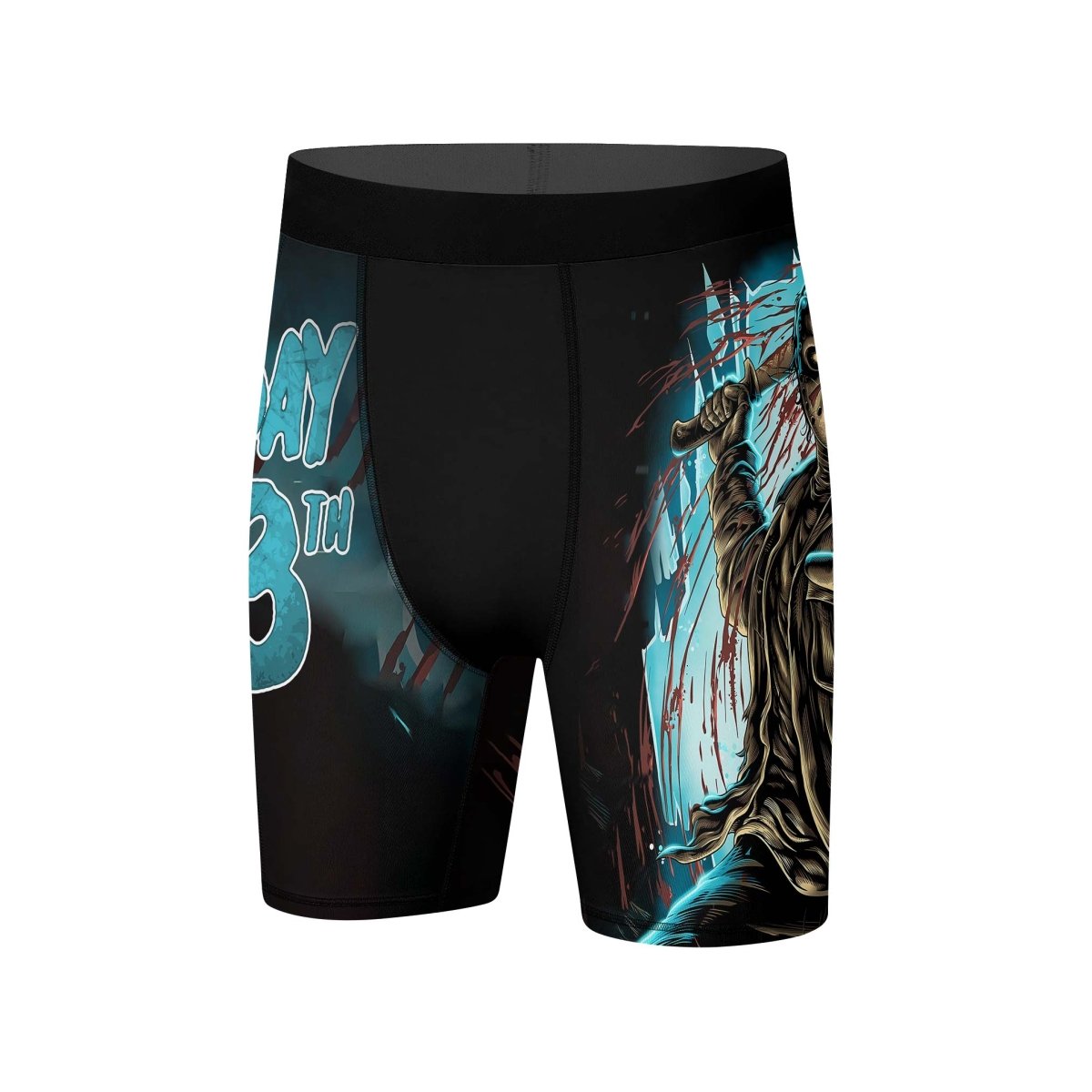 Grim Reaper Jason Voorhees Compression Shorts - BattleFitGear
