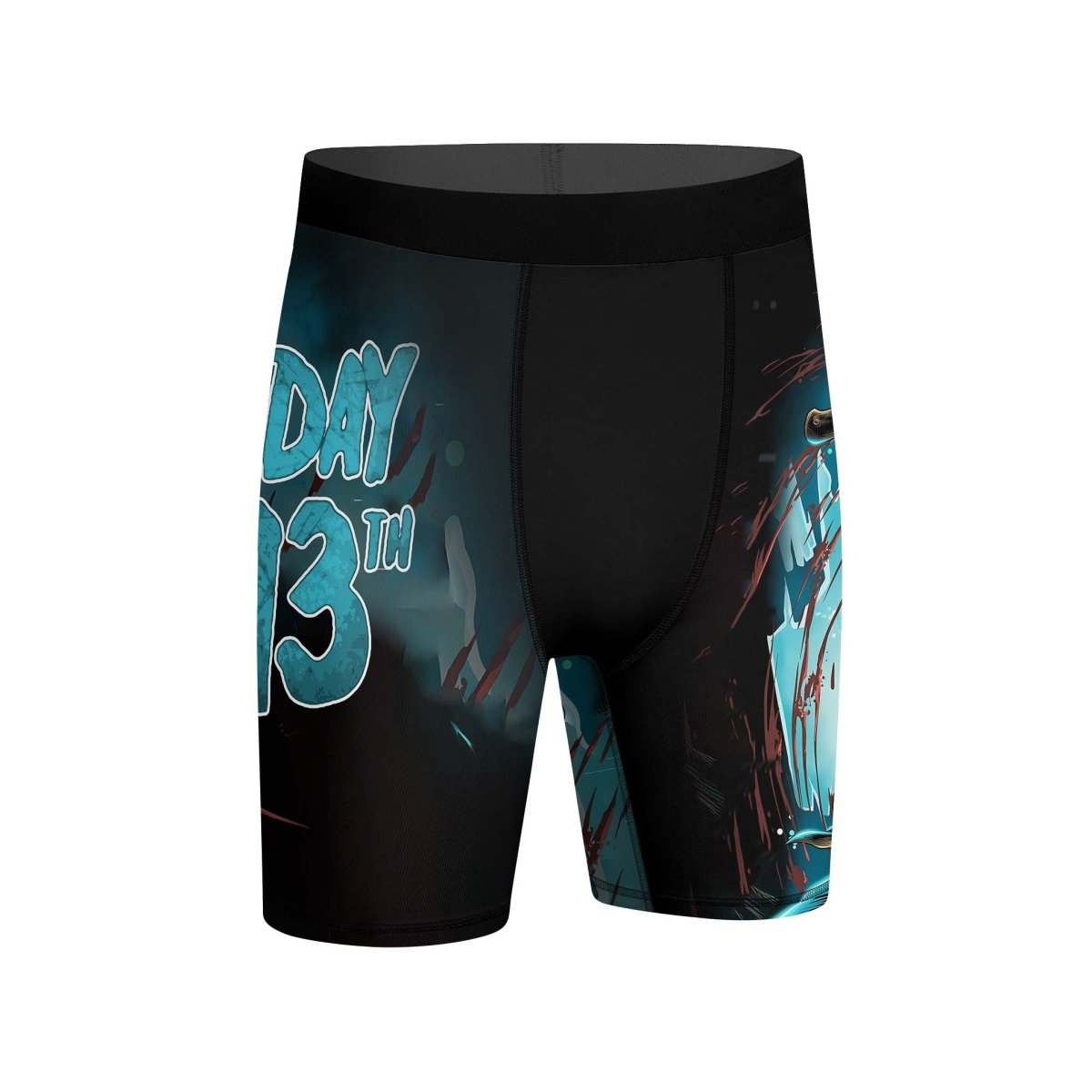Grim Reaper Jason Voorhees Compression Shorts - BattleFitGear