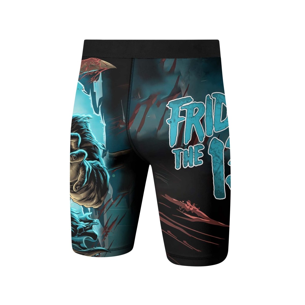 Grim Reaper Jason Voorhees Compression Shorts - BattleFitGear