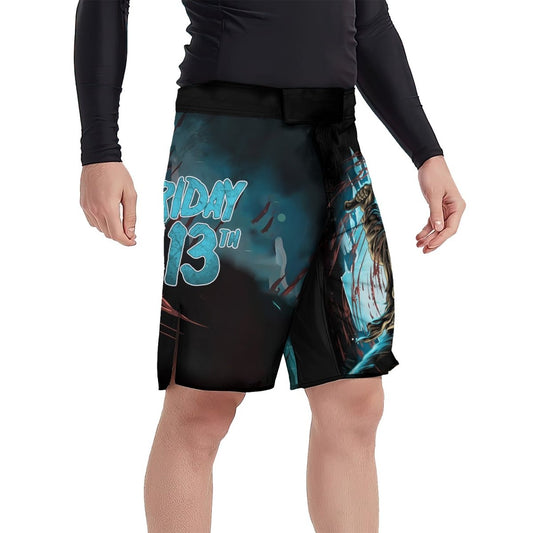 Grim Reaper Jason Voorhees Fight Shorts - BattleFitGear