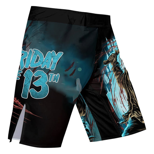 Grim Reaper Jason Voorhees Fight Shorts - BattleFitGear