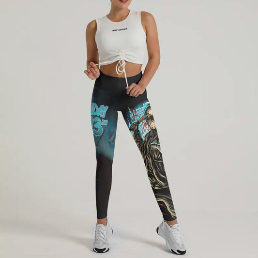 Grim Reaper Jason Voorhees Leggings - BattleFitGear