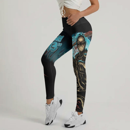 Grim Reaper Jason Voorhees Leggings - BattleFitGear
