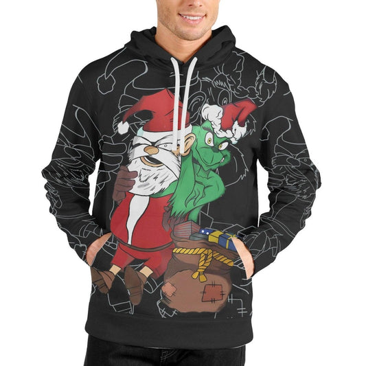 Grinch Christmas Pullover & Zip Hoodie - BattleFitGear