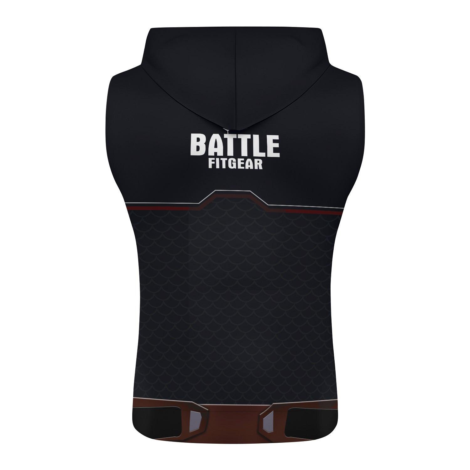 Captain American Sleeveless Pullover & Zip Hoodie - BattleFitGear