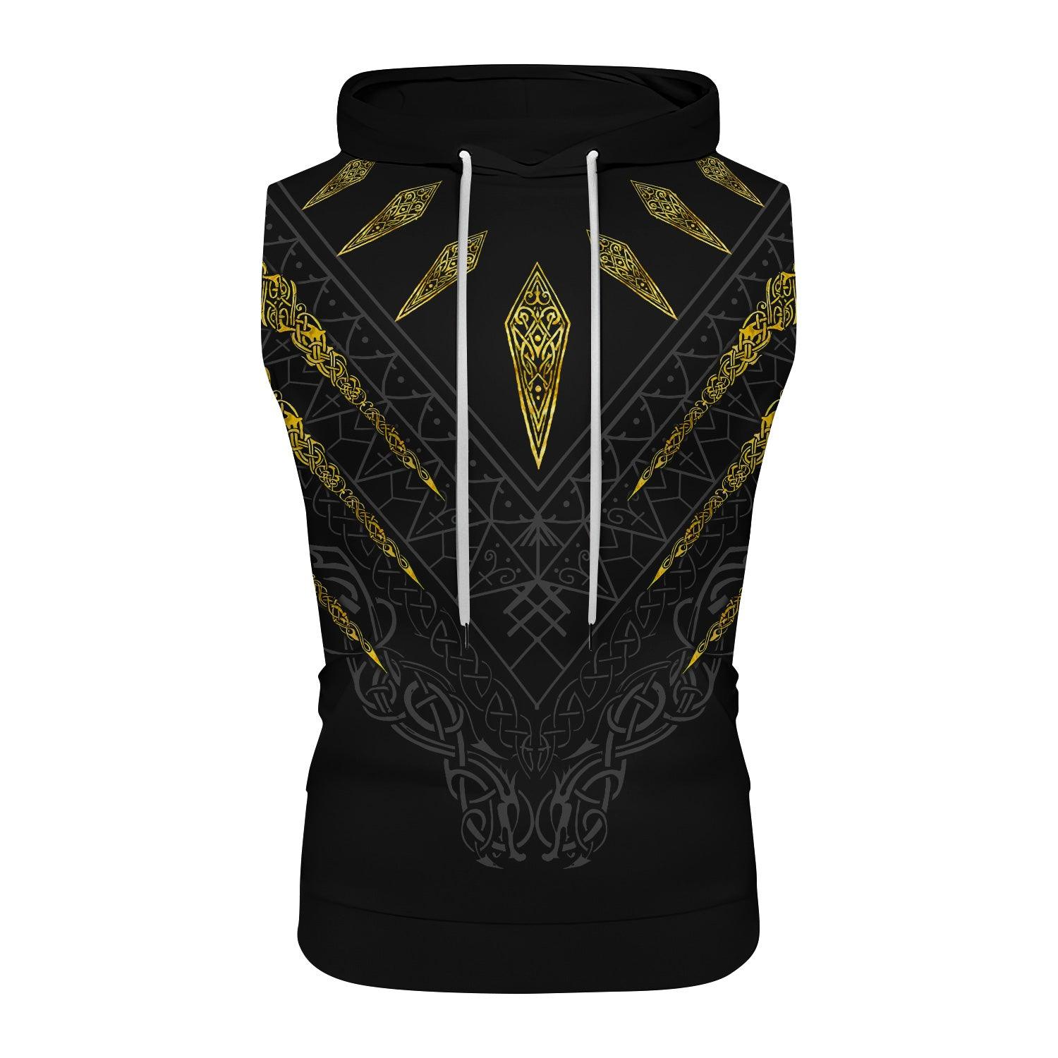 Fenrir's Wrath Sleeveless Pullover & Zip Hoodie