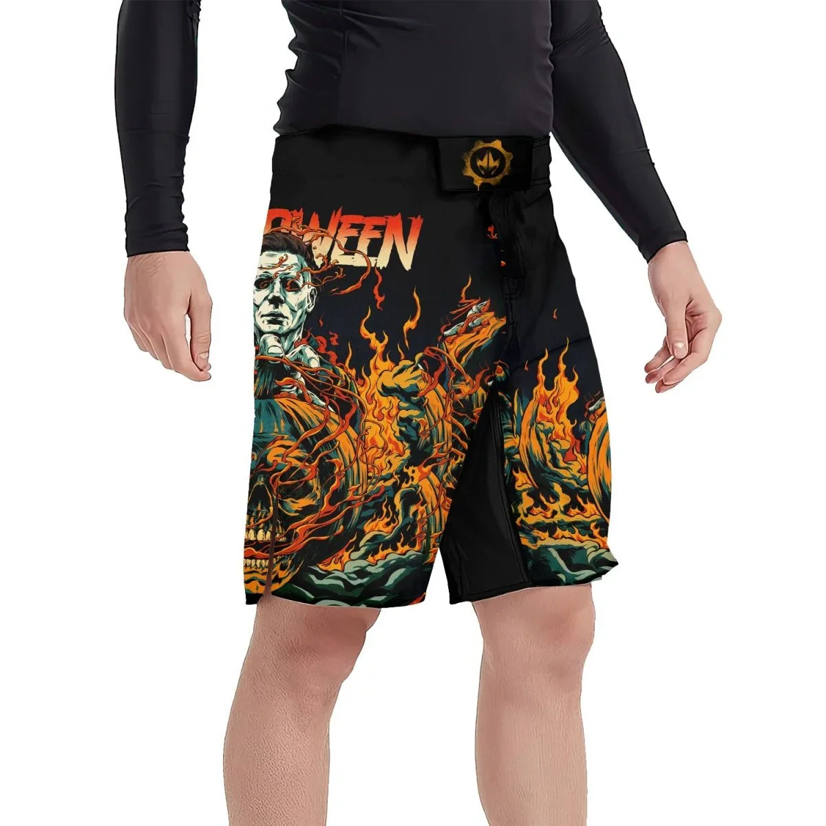 Halloween Michael Myers Fight Shorts | Halloween Compression Shorts