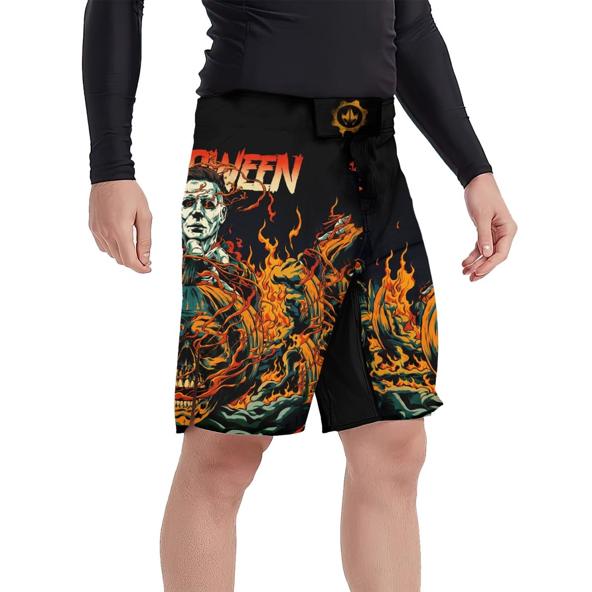 Halloween Michael Myers Fight Shorts - BattleFitGear