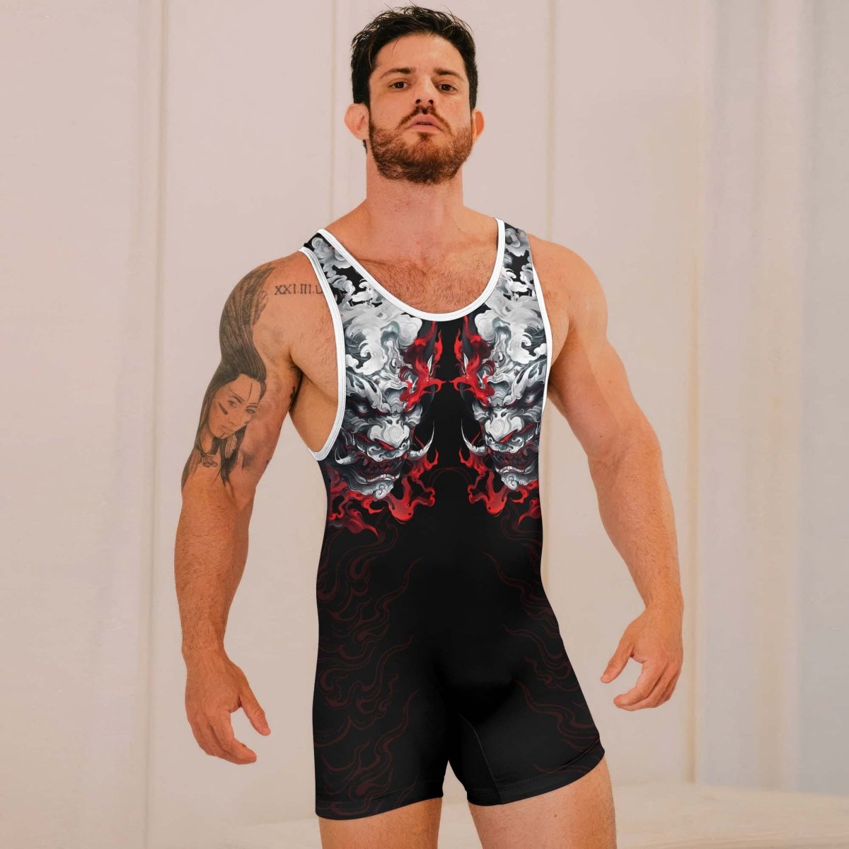 Hellstorm Demon Wrestling Singlets - BattleFitGear