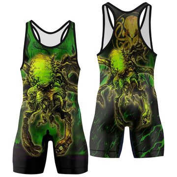 Hungry Of Cthulhu Wrestling Singlets - BattleFitGear