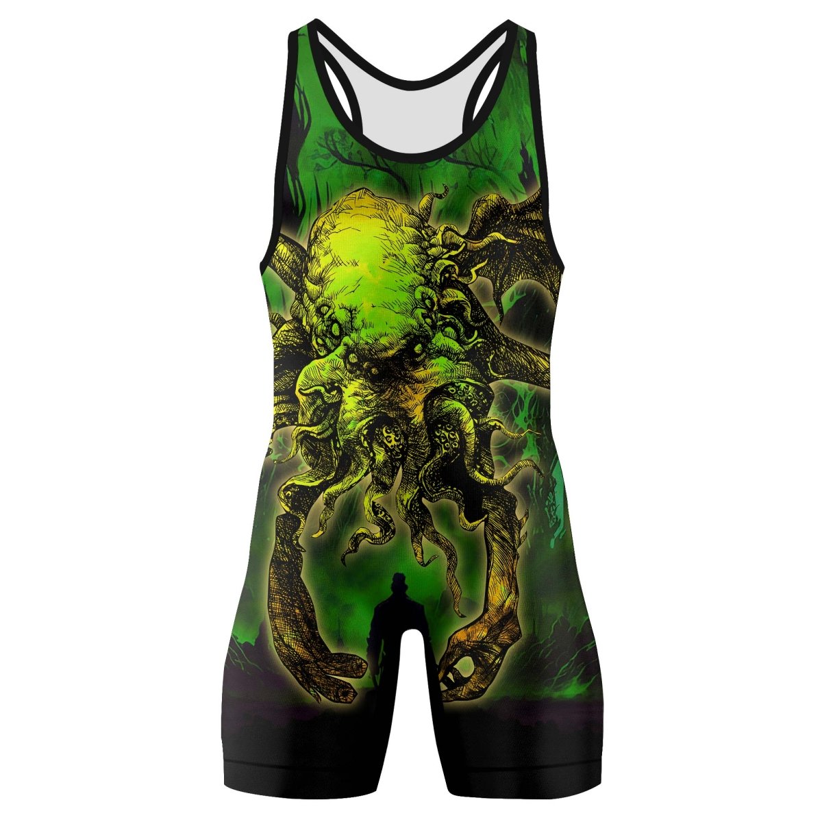 Hungry Of Cthulhu Wrestling Singlets - BattleFitGear