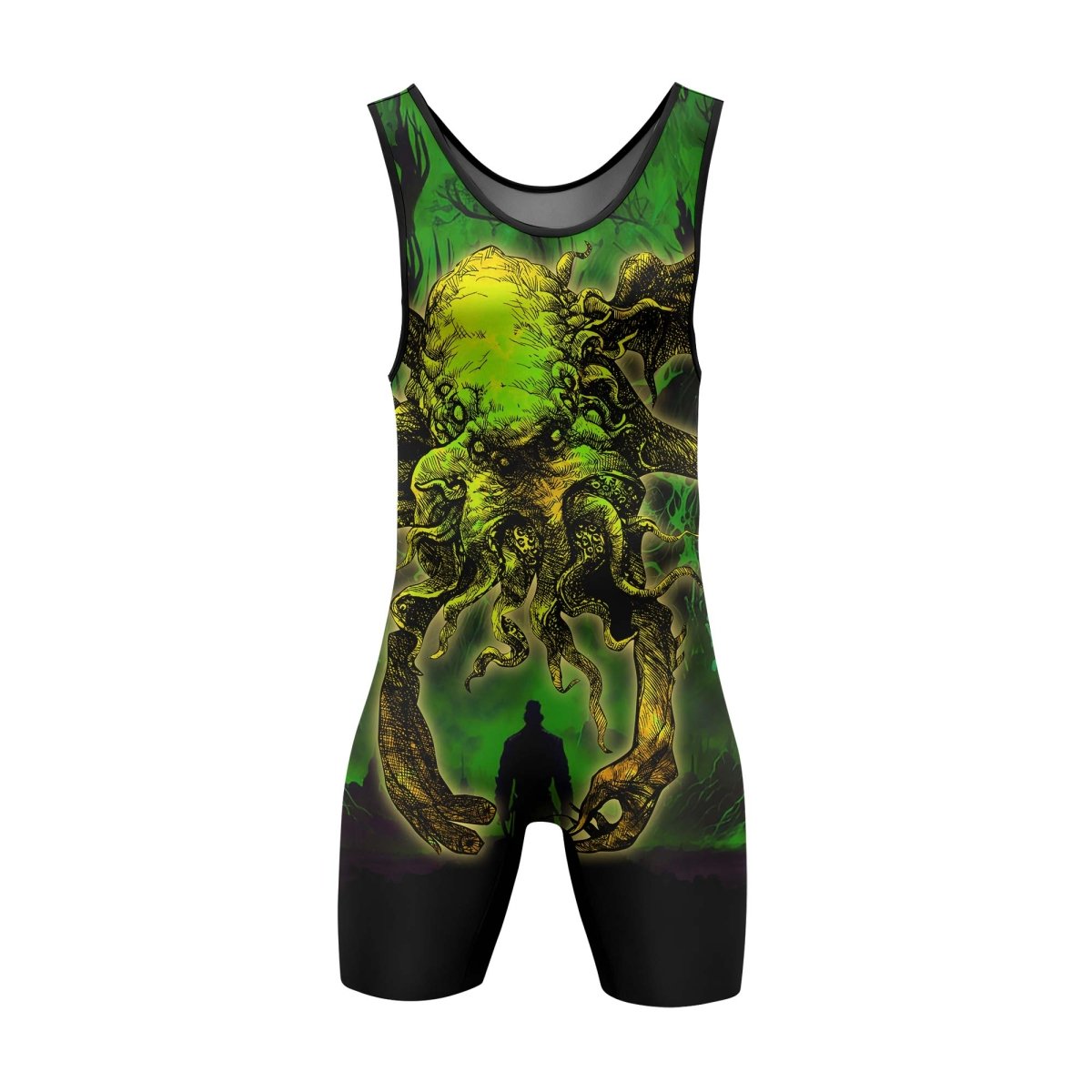 Hungry Of Cthulhu Wrestling Singlets - BattleFitGear
