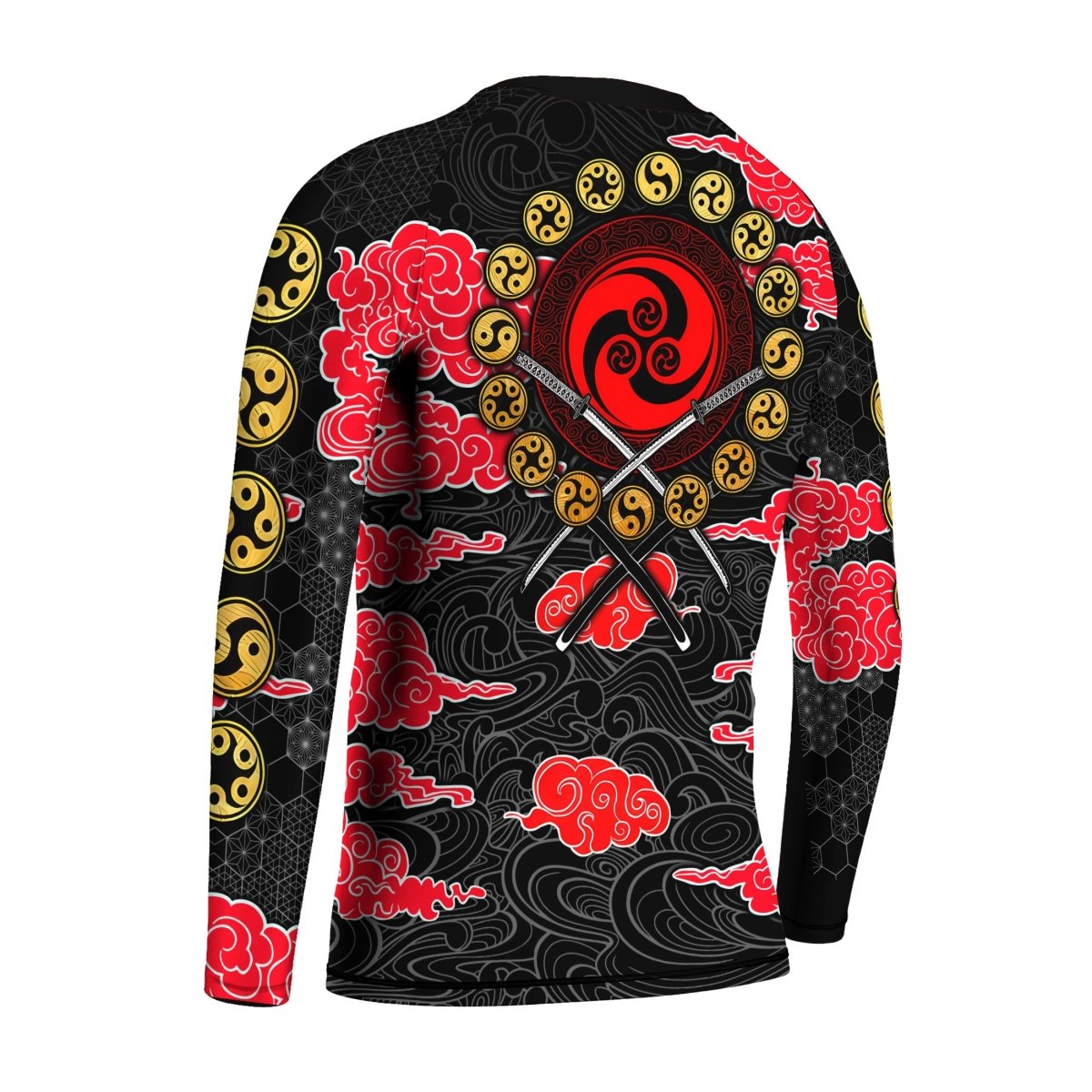 Japanese Raijin And Fujin Kids Rash Guard - BattleFitGear