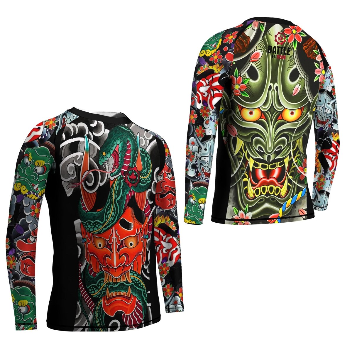 Japanese Viper Oni Kids Rash Guard - BattleFitGear